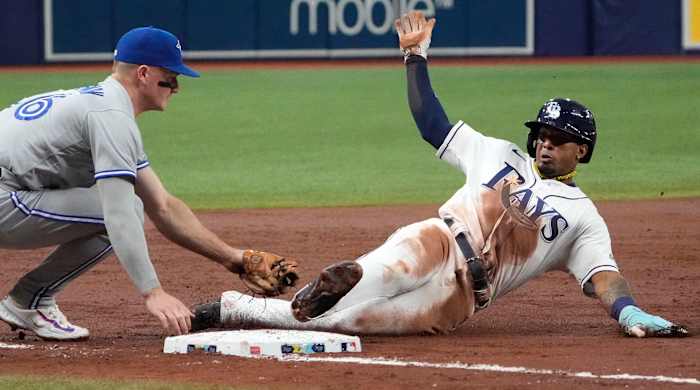 Tampa Bay Rays shortstop Wander Franco